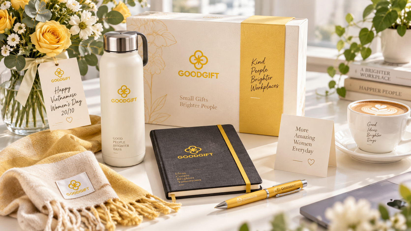 Quà 20/10 cho nhân viên nữ công ty Good Gift