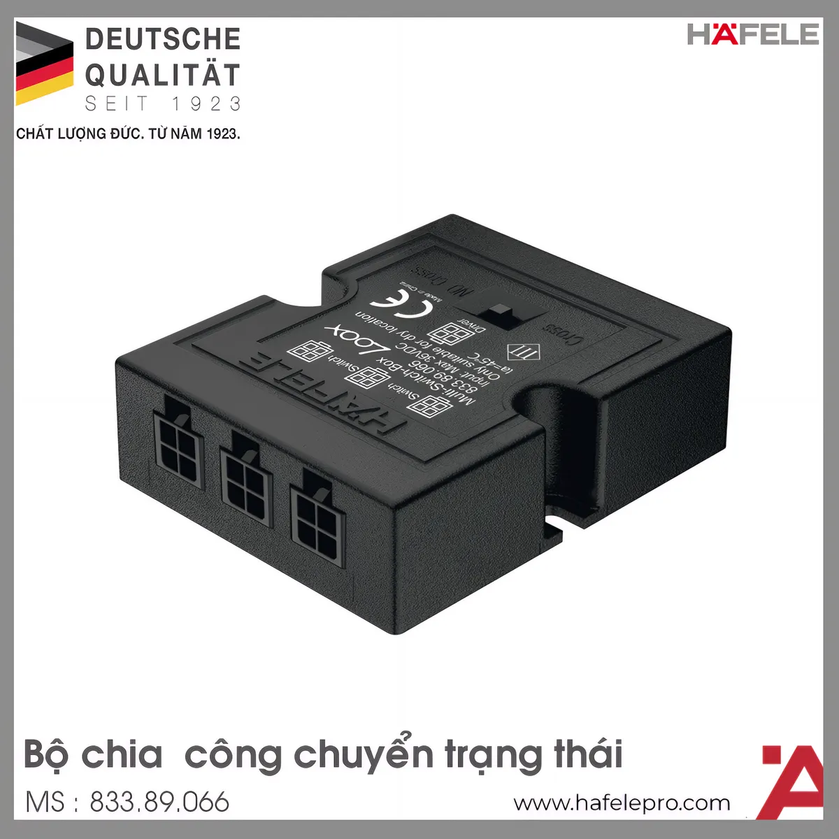 Bộ Chia Công Tắc Chuyển Trạng Thái Hafele 833.89.066