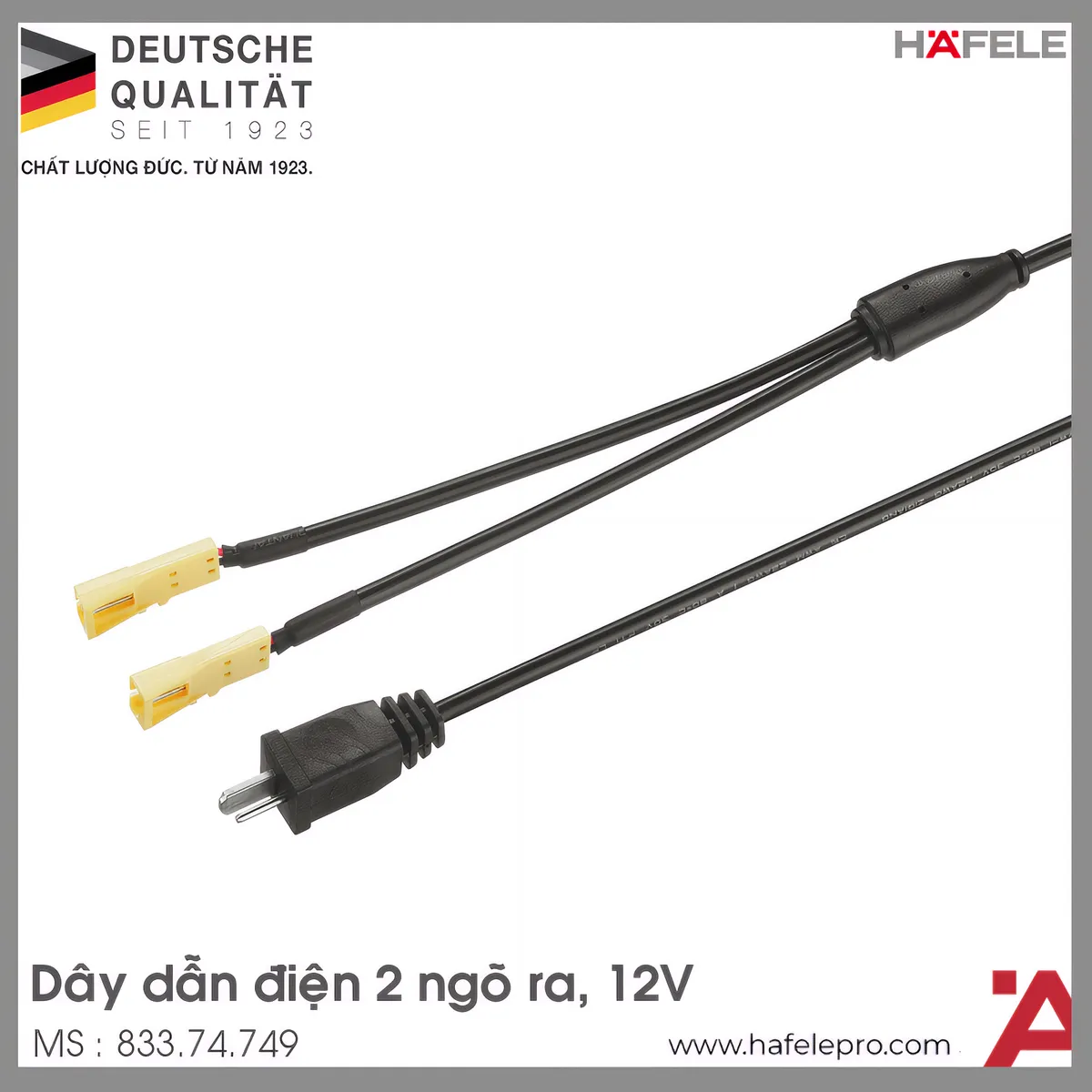 Dây Dẫn Điện Cho Biến Thế Đèn Led 12V Hafele 833.74.749