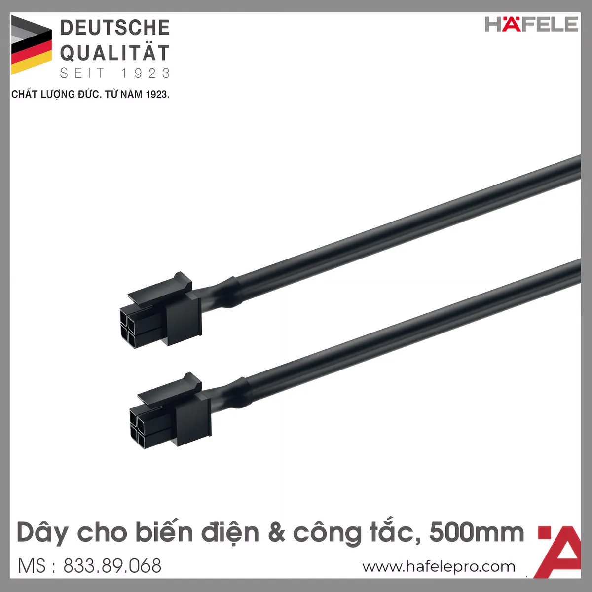 Dây Cho Bộ Chia Biến Điện Và Bộ Chia Công Tắc Hafele 833.89.068