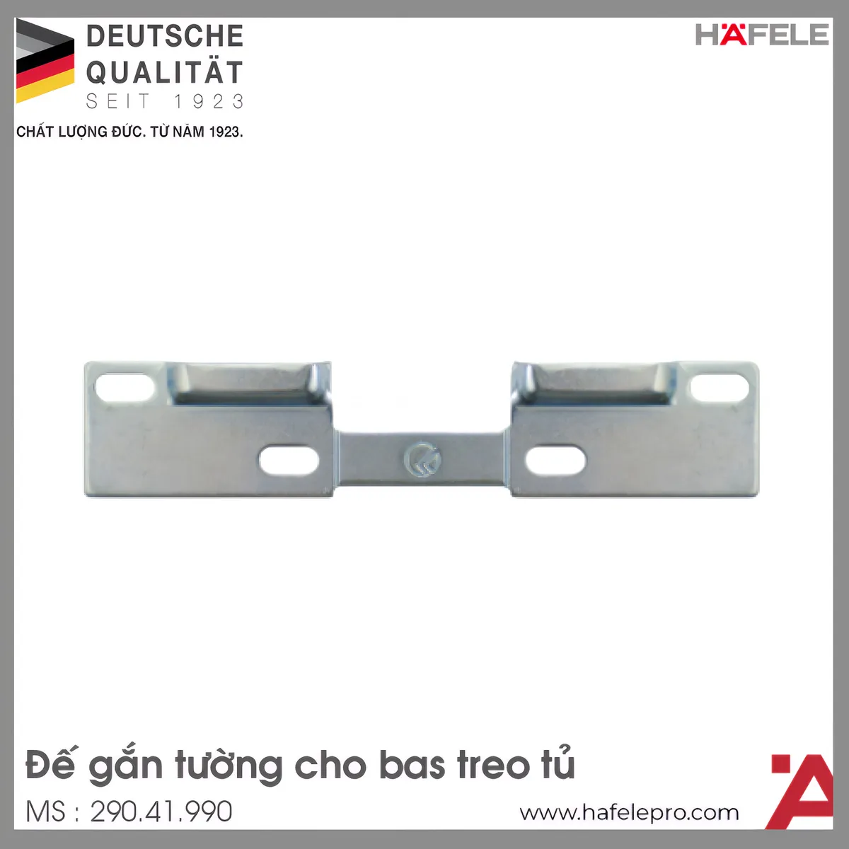 Đế Gắn Tường Cho Bas Treo Tủ Hafele 290.41.990