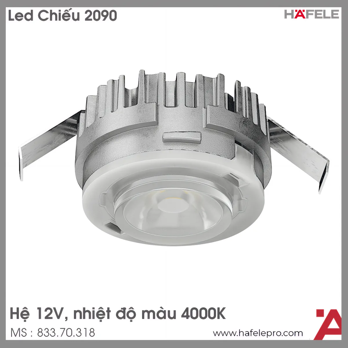 Đèn Led Chiếu 2090 Hệ 12V Hafele 833.70.318