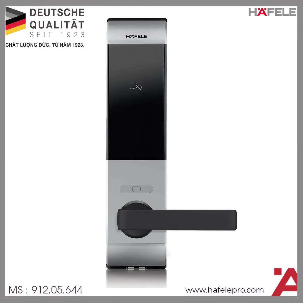 Khóa Điện Tử Thân Lớn EL7900-TCB Hafele 912.05.644