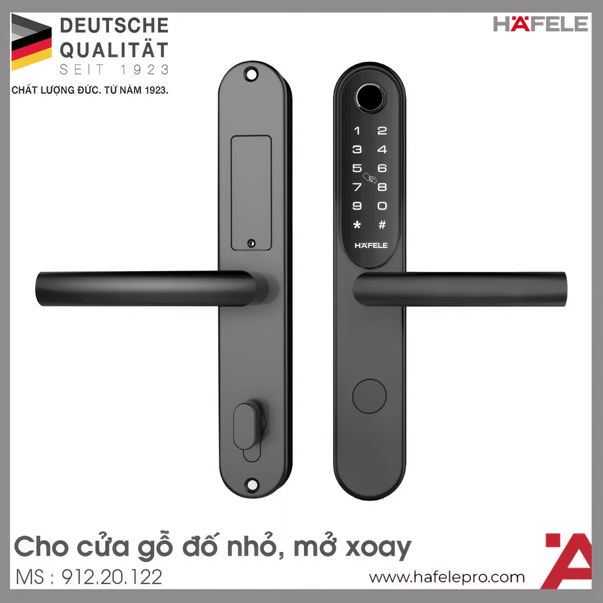 Khóa Điện Tử EL6500-TCS Hafele 912.20.122