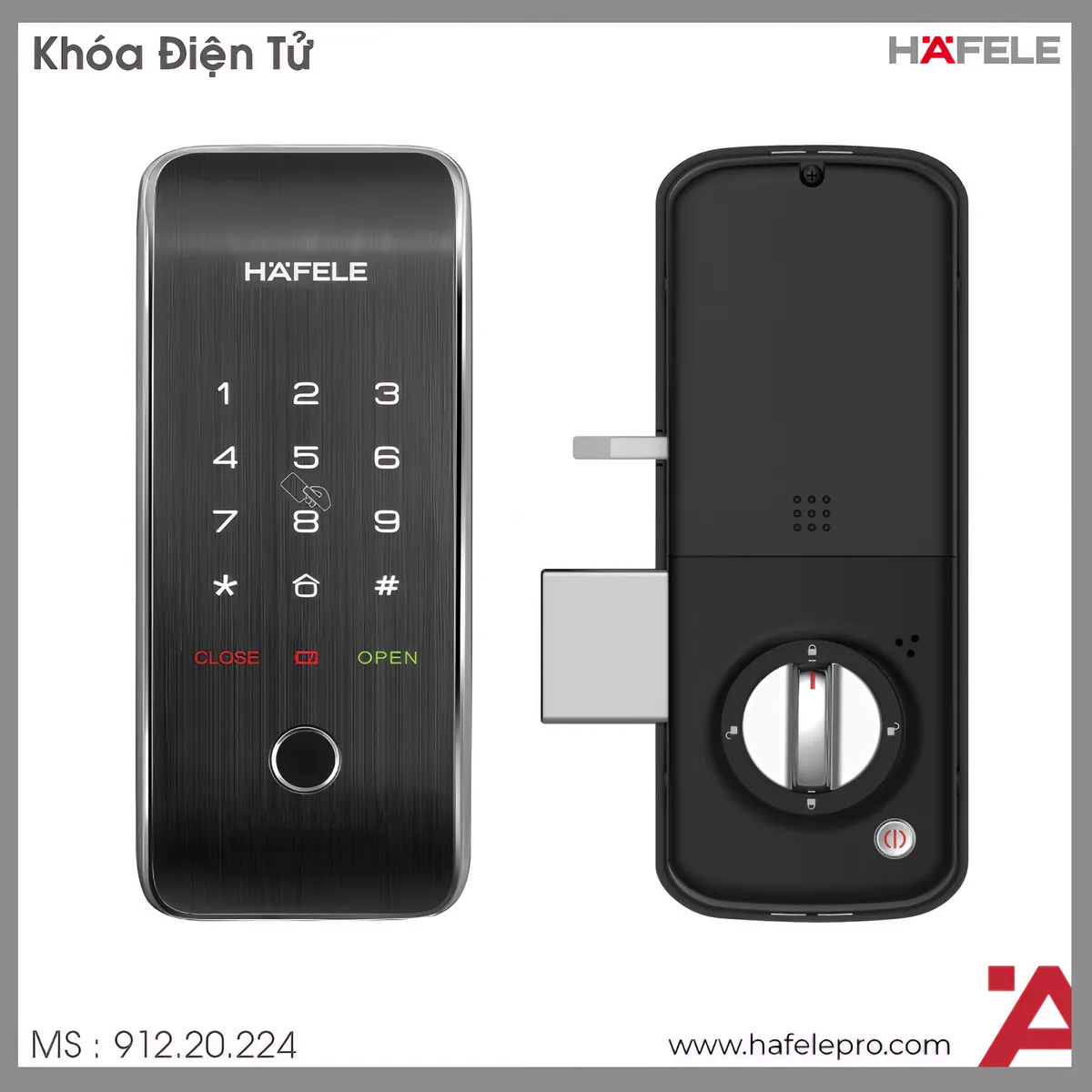 Khóa Điện Tử ER5100 Hafele 912.20.224
