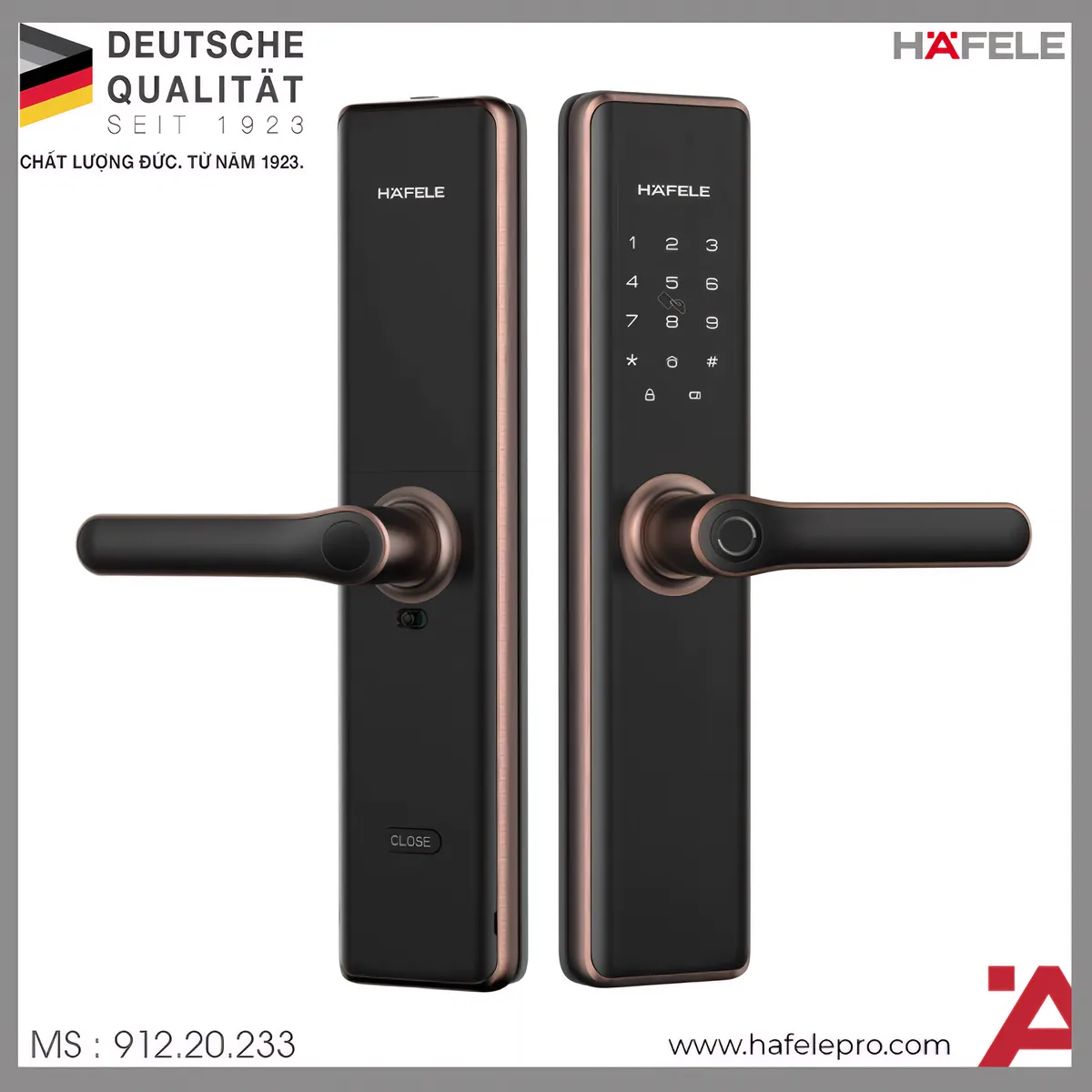 Khóa Điện Tử DL7600 Hafele 912.20.233