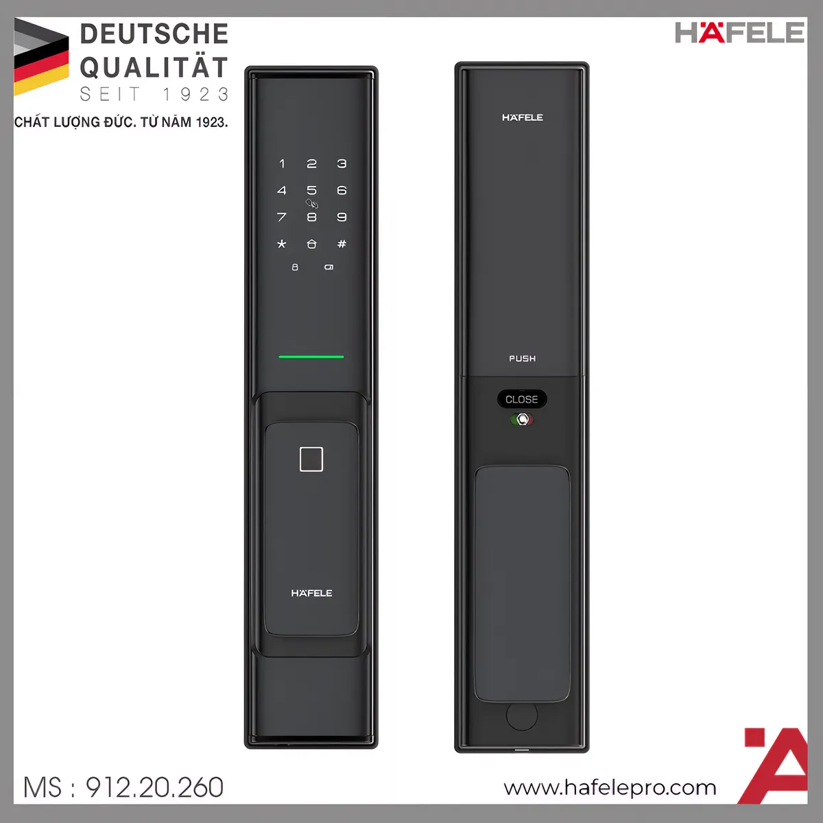 Khóa Điện Tử PP8100 Hafele 912.20.260