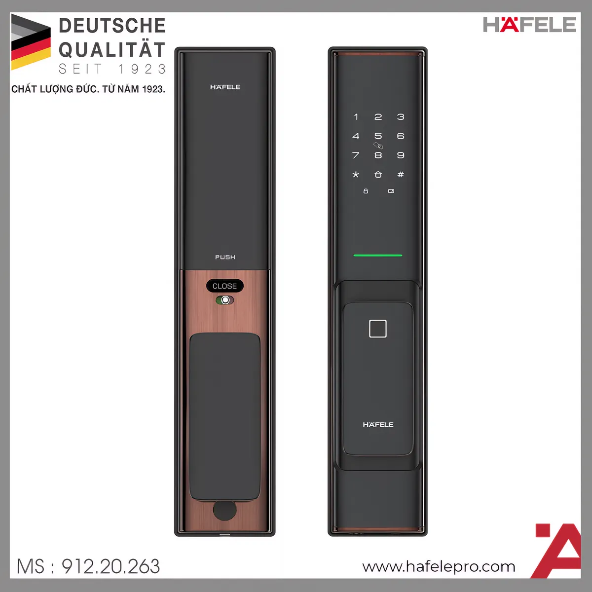 Khóa Điện Tử PP8100 Hafele 912.20.263