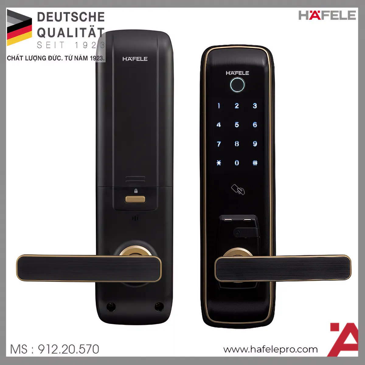 Khóa Điện Tử EL7800 PLUS Hafele 912.20.570
