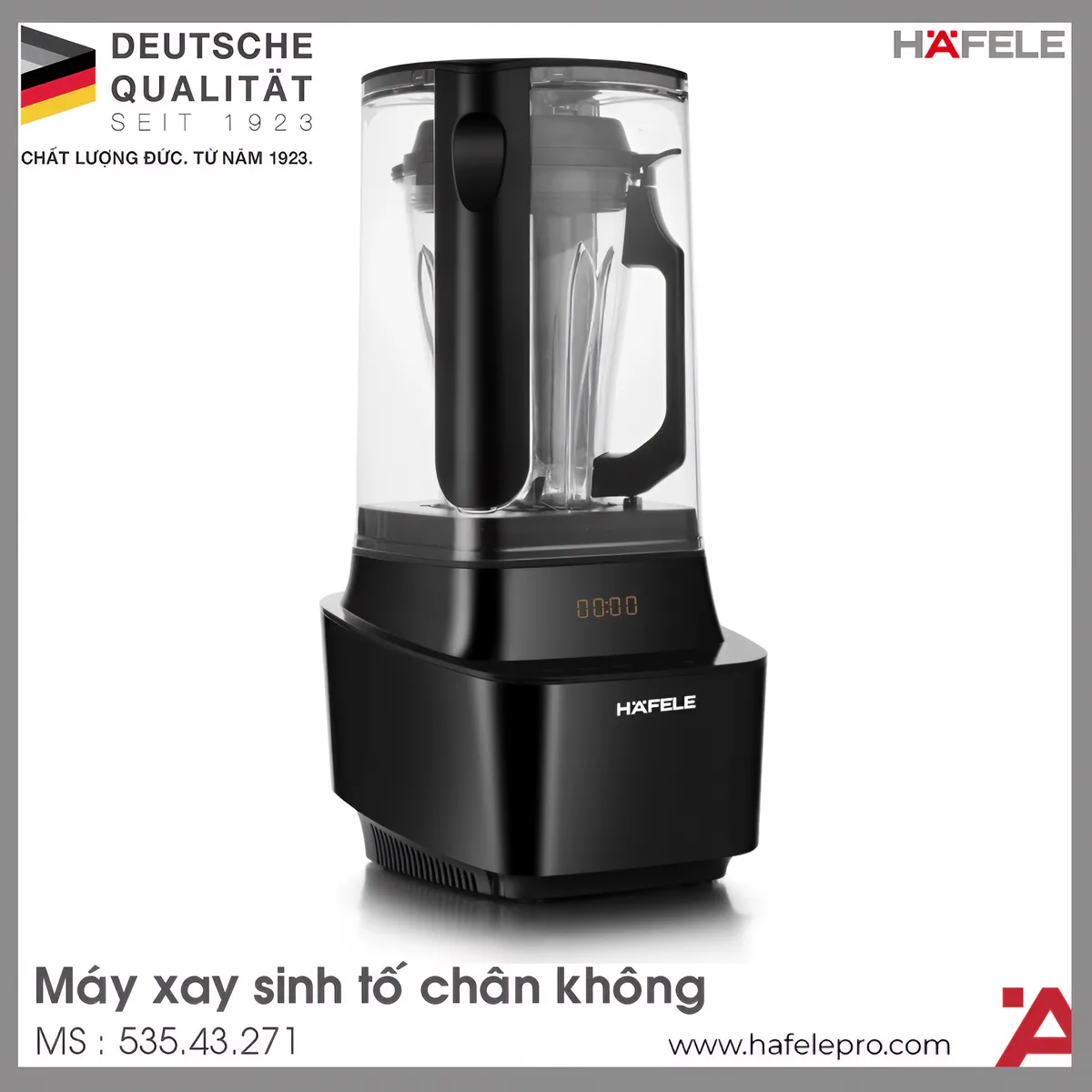 Máy Xay Sinh Tố Chân Không BR230-19E00 Hafele 535.43.271