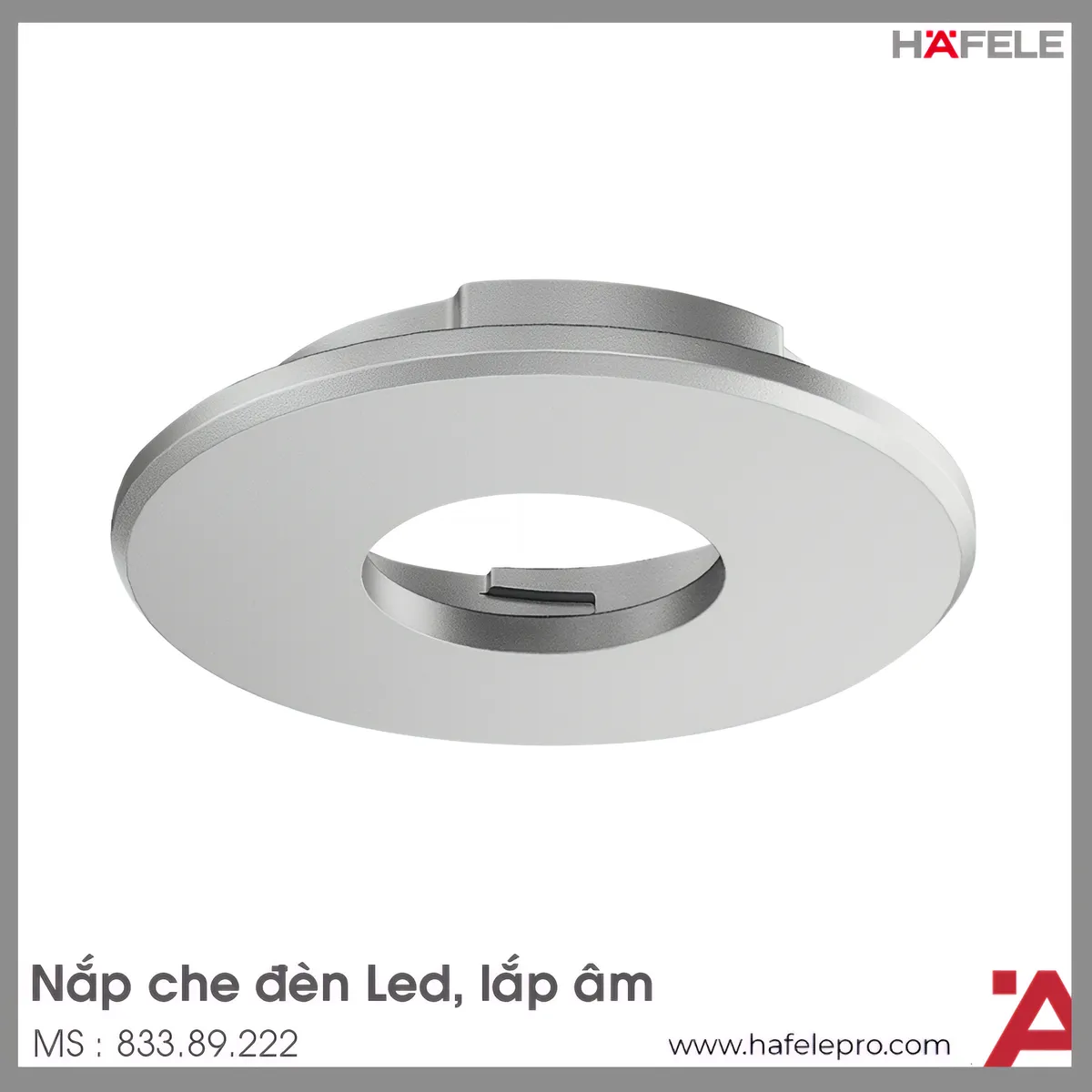 Nắp Che Đèn Led Lắp Âm Hafele 833.89.222