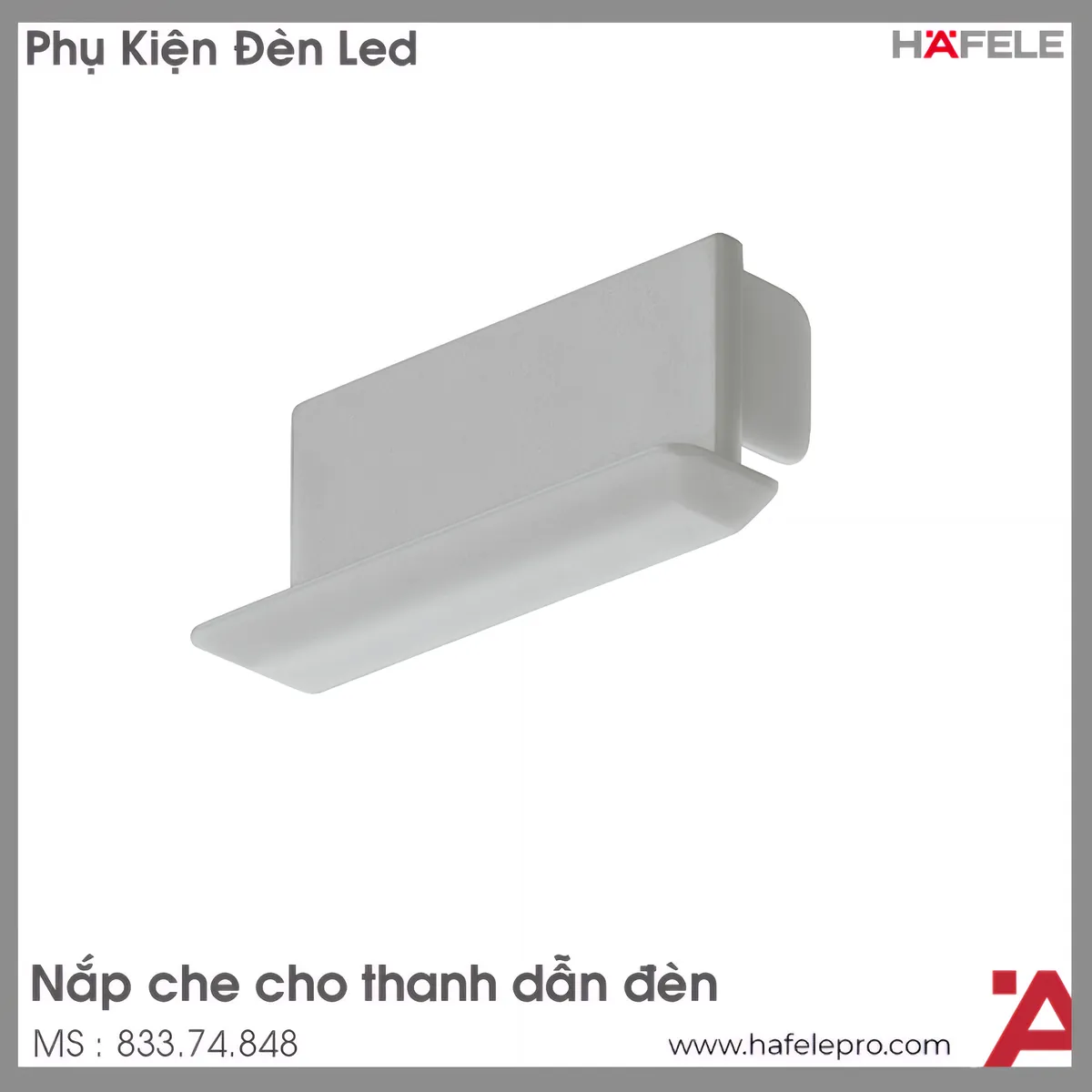 Nắp Che Thanh Dẫn Đèn Led Hafele 833.74.848