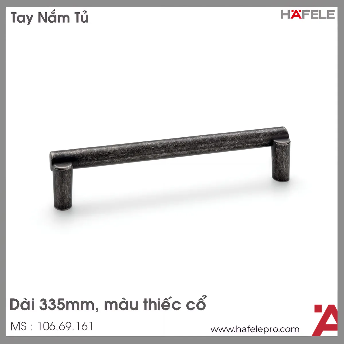 Tay Nắm Tủ 335mm H2120 Hafele 106.69.161