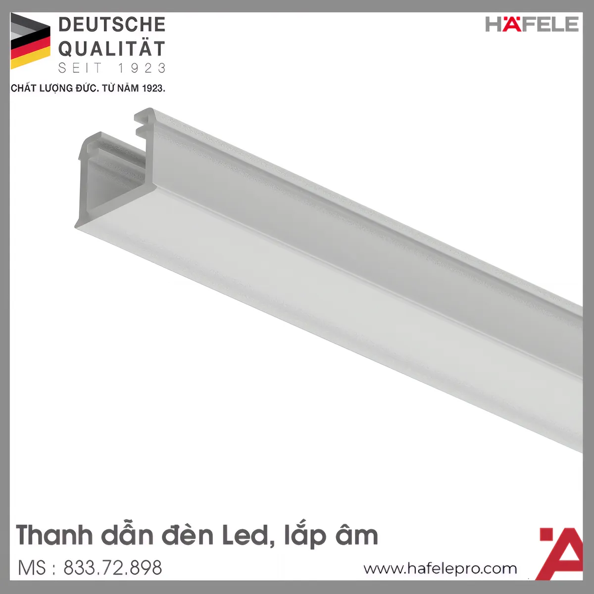 Thanh Dẫn Đèn Lắp Âm Hafele 833.72.898