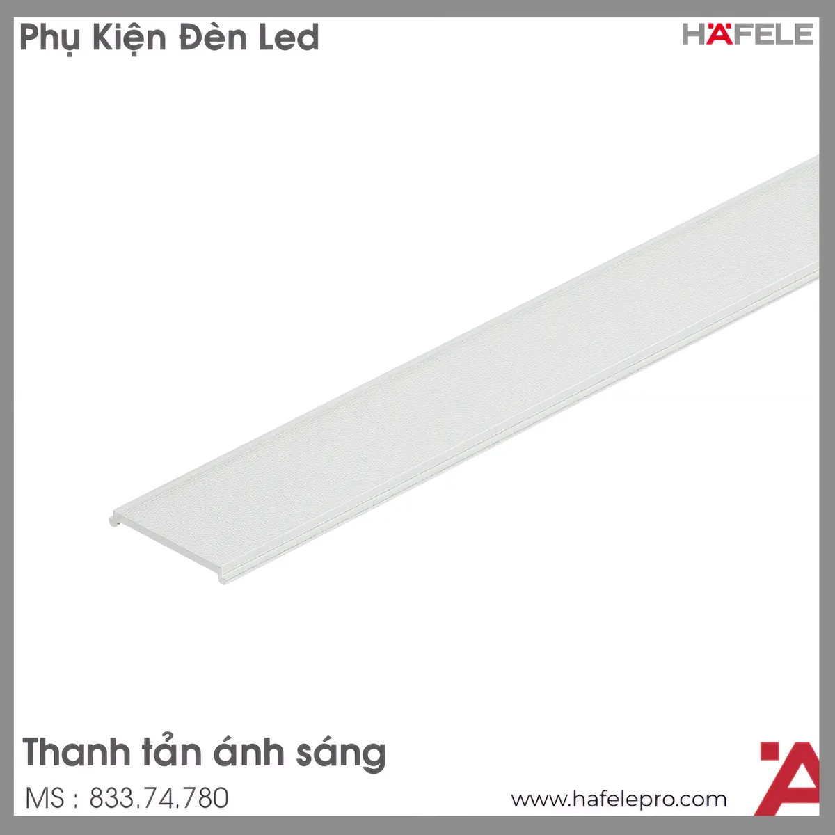 Thanh Tản Ánh Sáng Xám Hafele 833.74.780