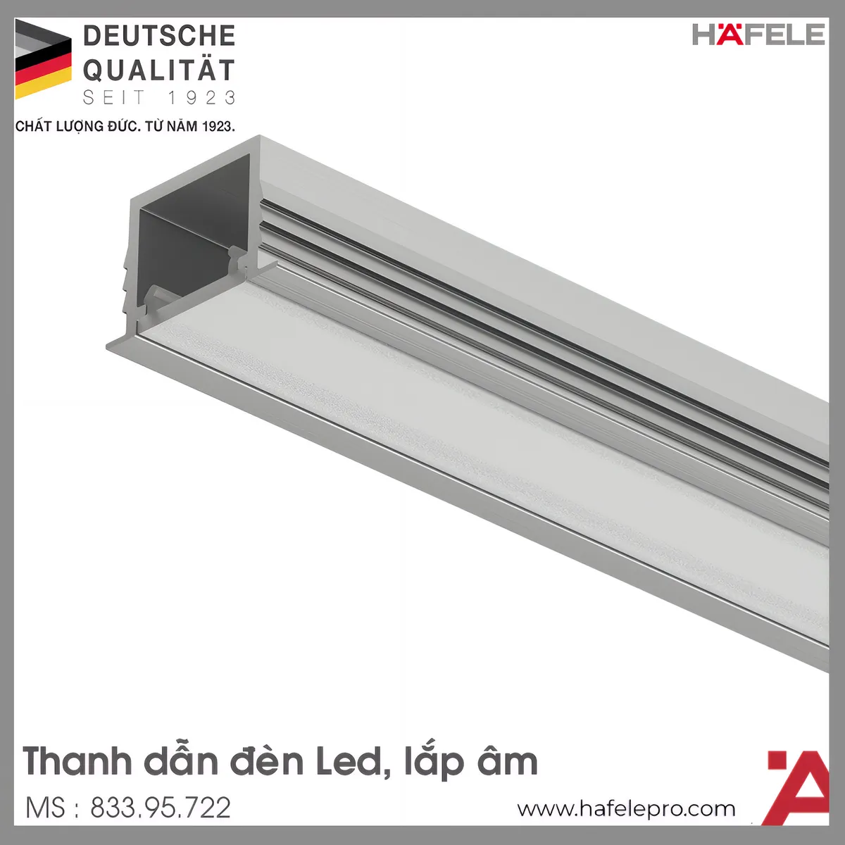 Thanh Đàn Đèn Led Lắp Âm Hafele 833.95.722