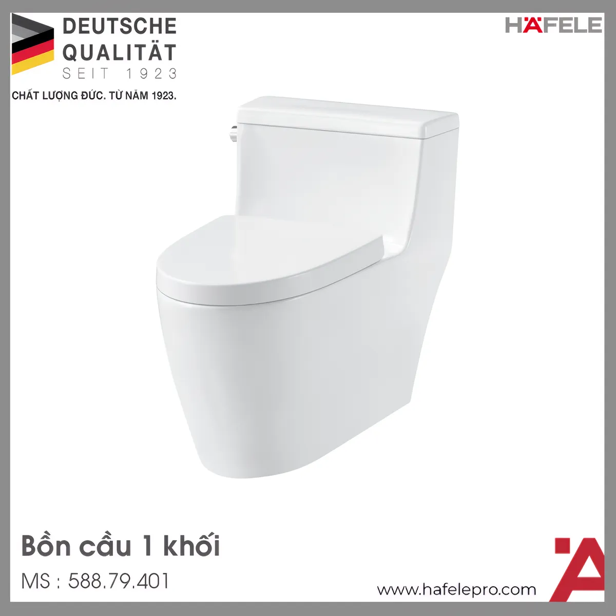 Bồn Cầu 1 Khối Iconic Hafele 588.79.401