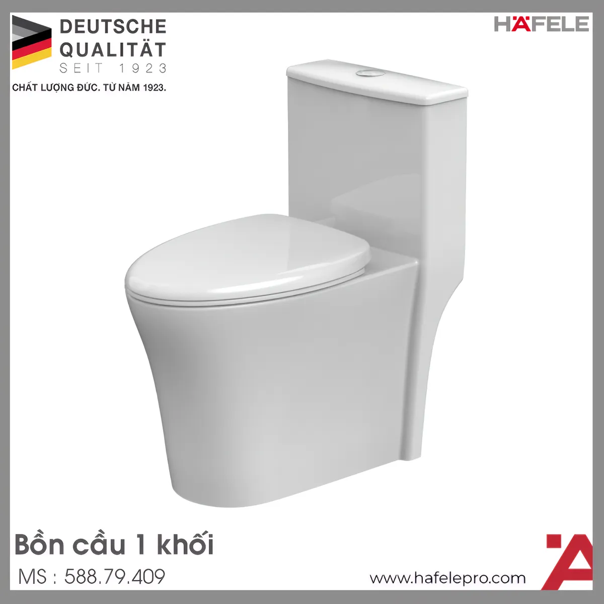 Bồn Cầu 1 Khối Sapporo Hafele 588.79.409