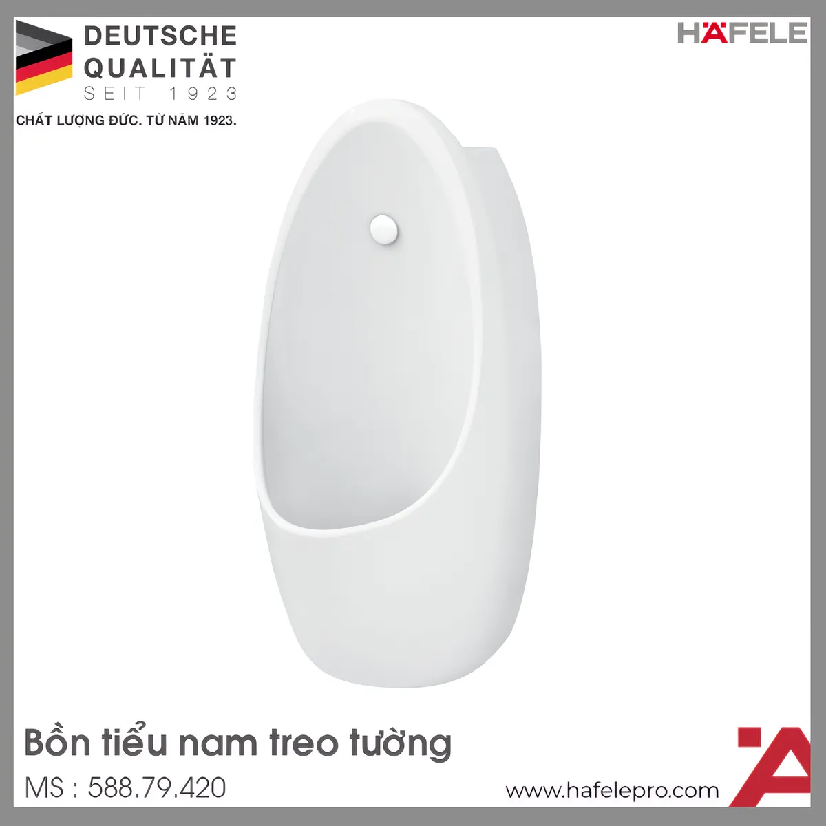 Bồn Tiểu Nam Treo Tường SEINE Hafele 588.79.420
