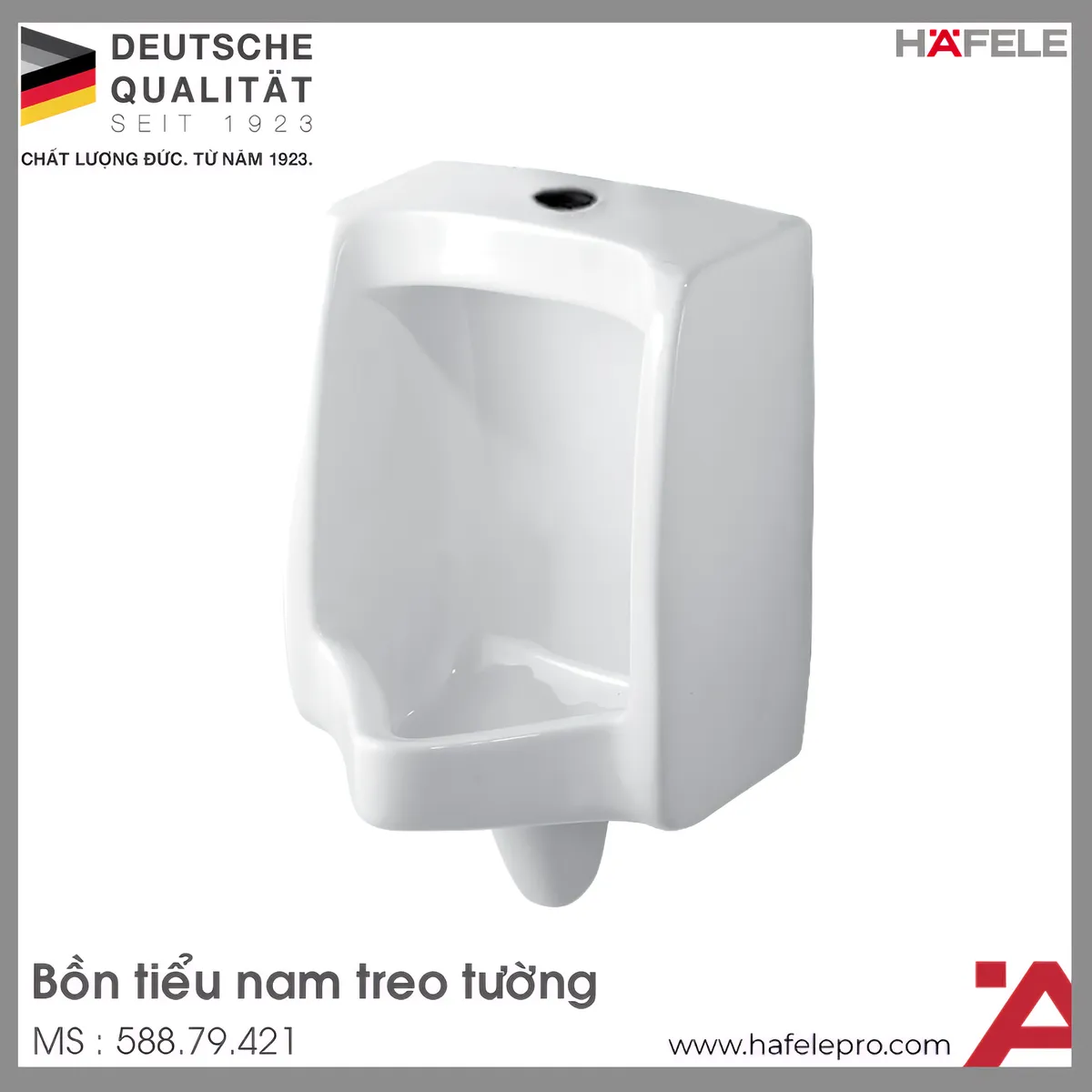 Bồn Tiểu Nam Treo Tường SEINE Hafele 588.79.421