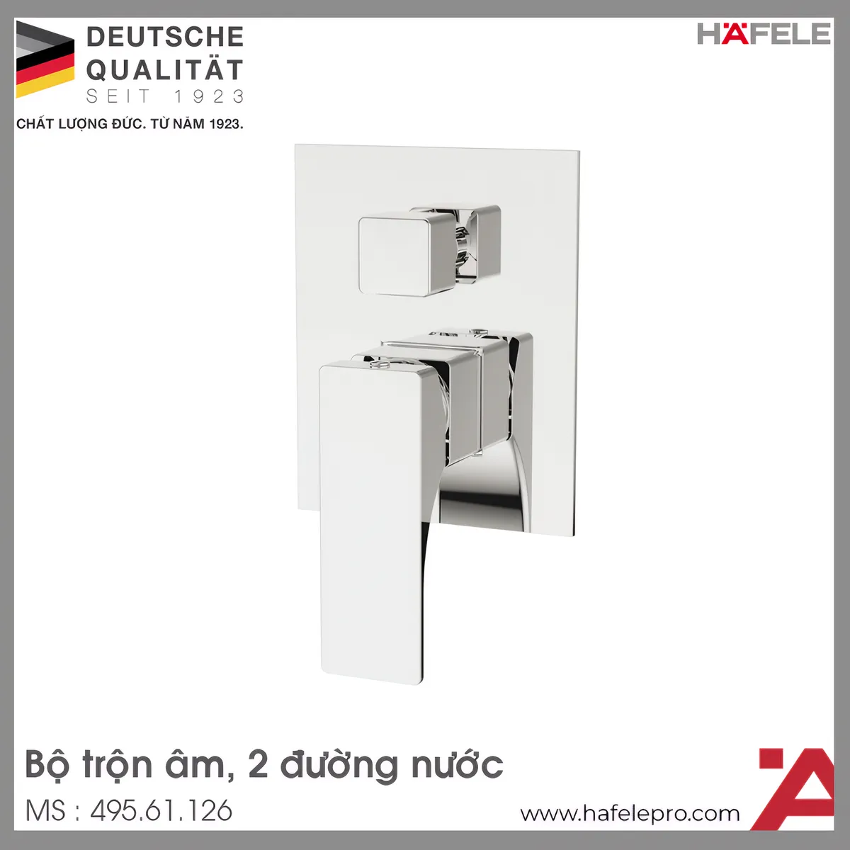 Bộ Trộn Âm 2 Đường Nước Regal Hafele 495.61.127
