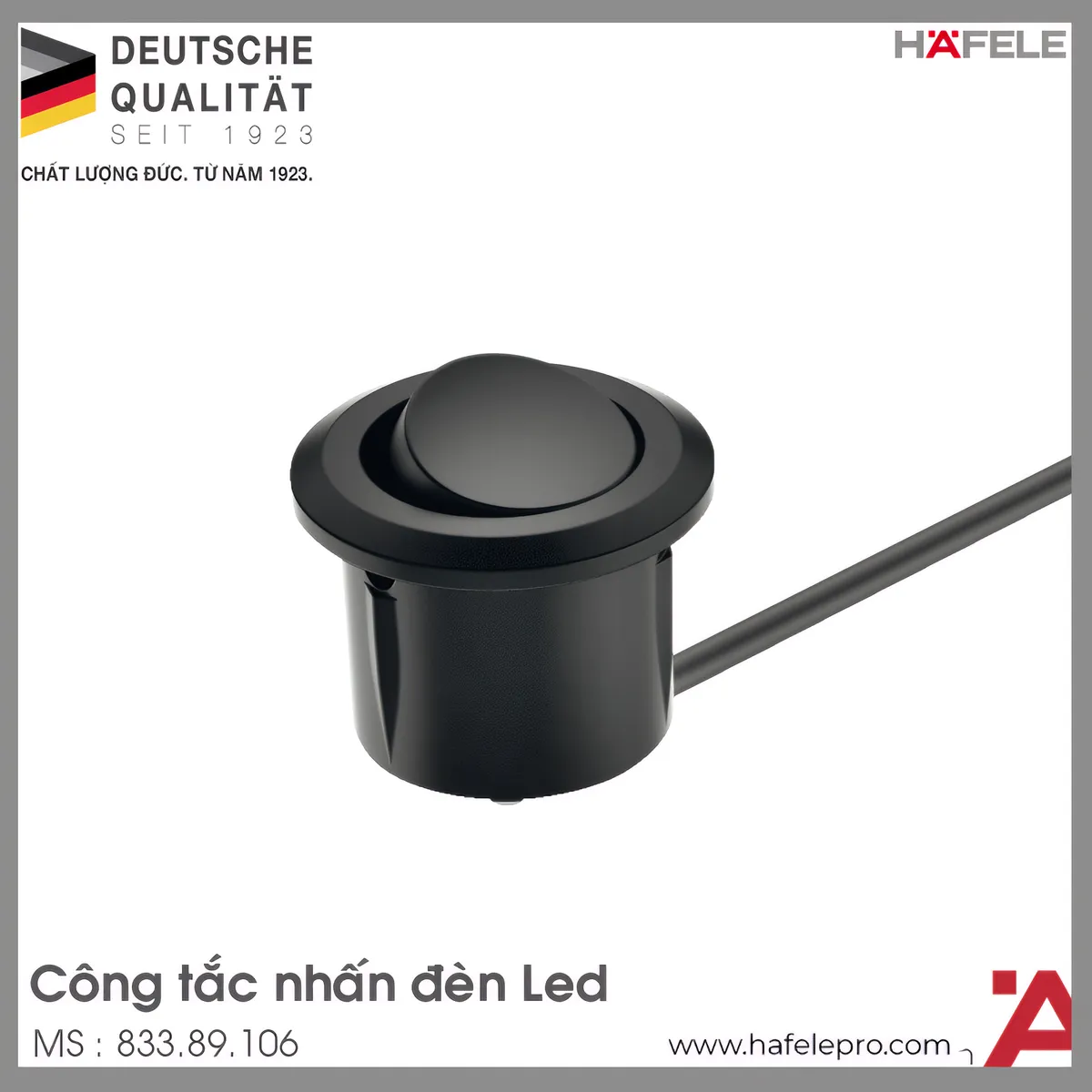 Công Tắc Nhấn Đèn Led Hafele 833.89.106