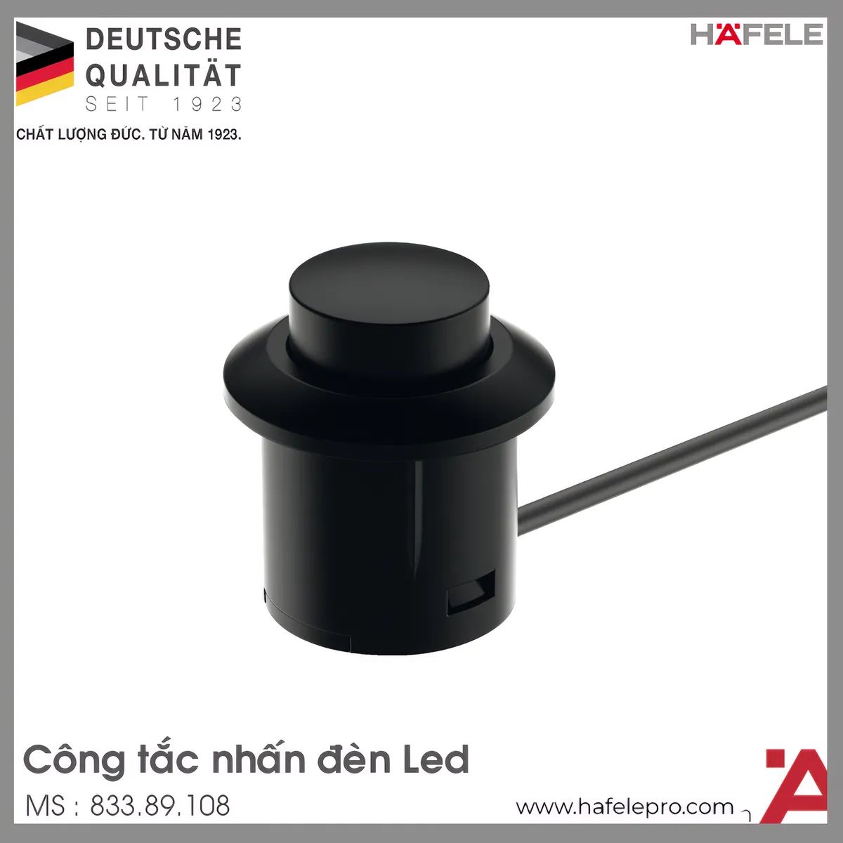 Công Tắc Nhấn Đèn LED Hafele 833.89.108