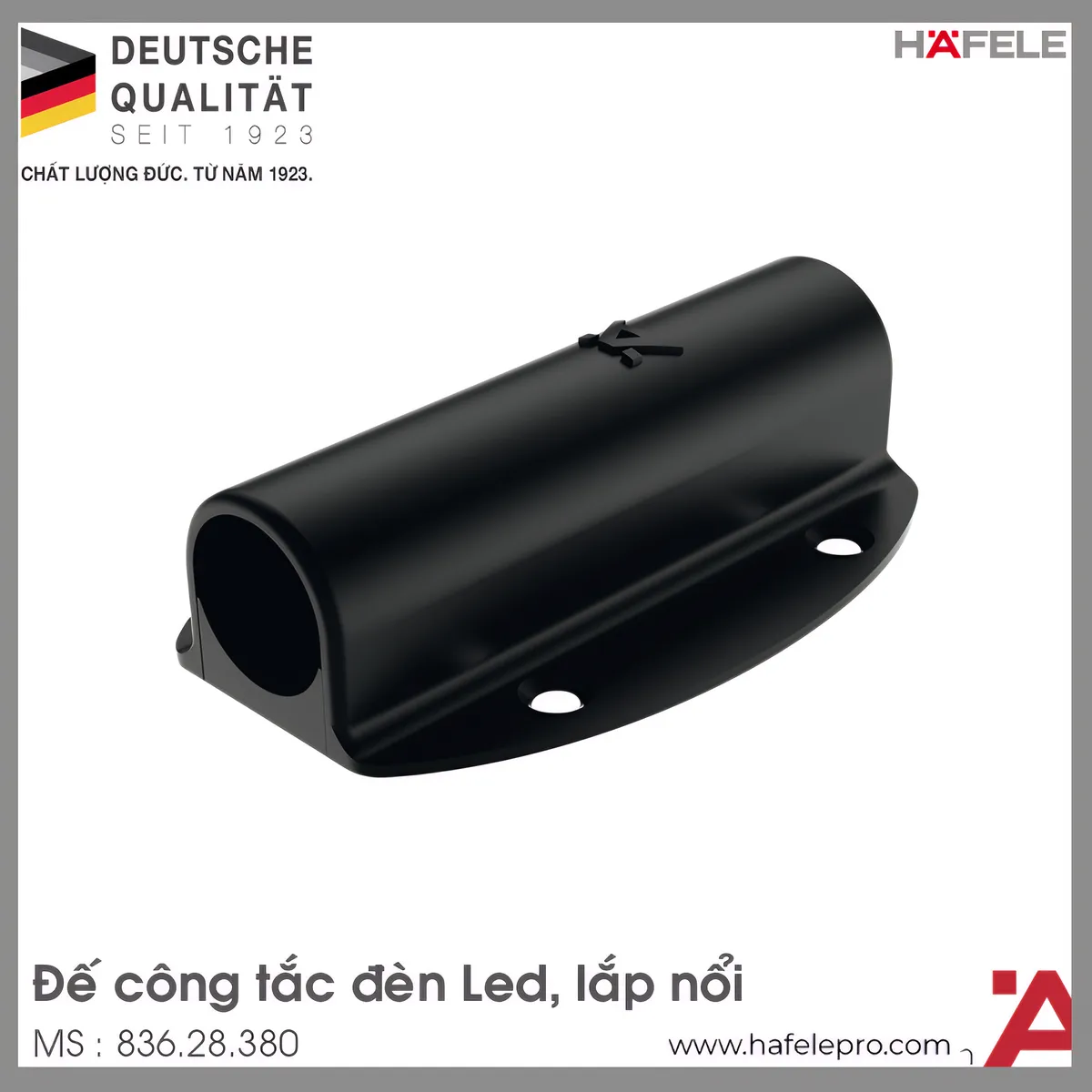Đế Cho Công Tắc Cửa Ø13mm Hafele 833.89.048