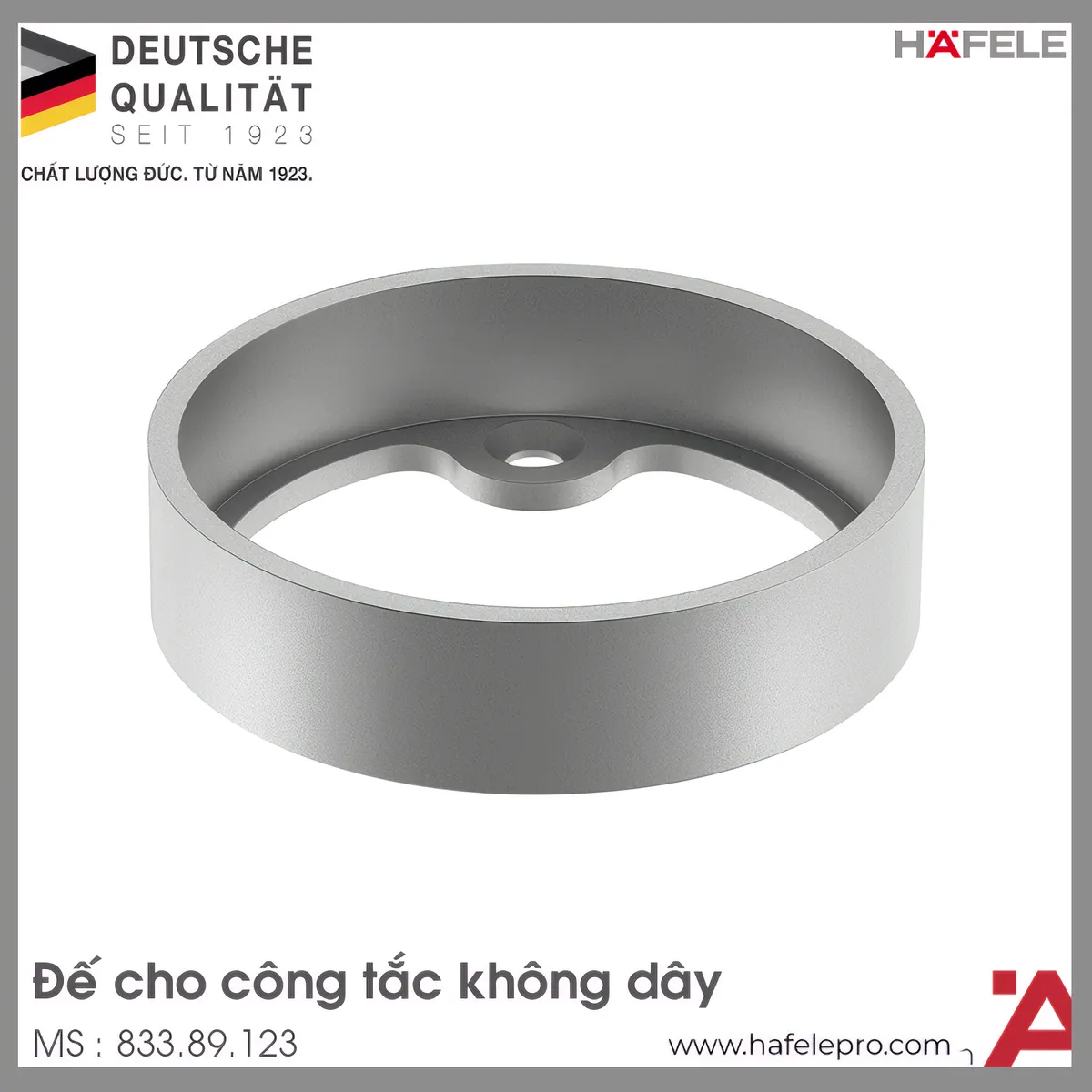 Đế Cho Công Tắc Không Dây Hafele 833.89.123
