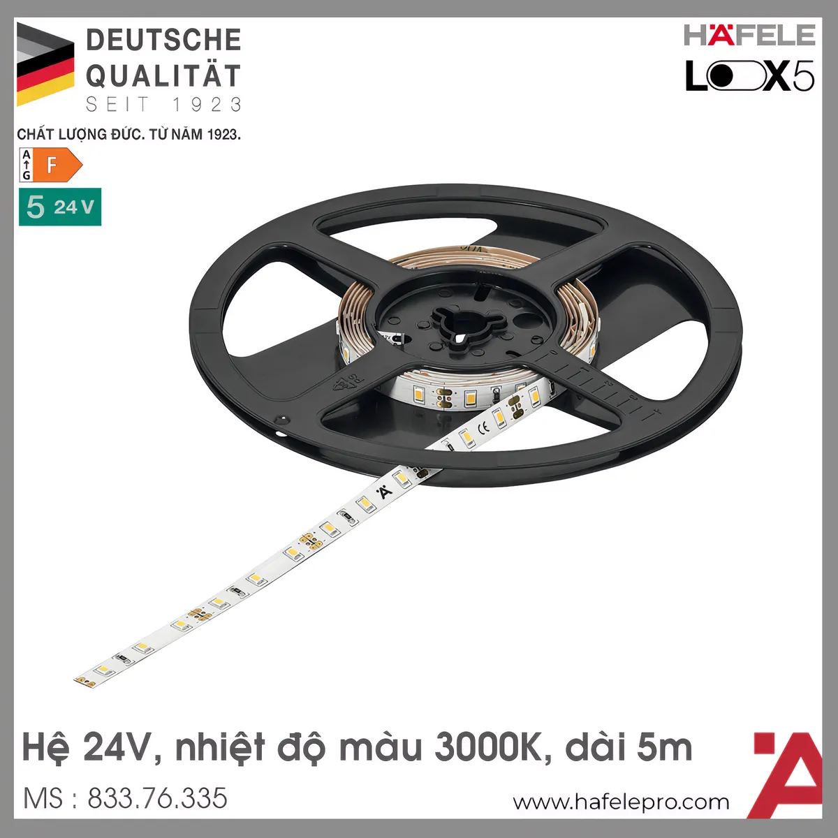 Đèn Led Dây 24V Loox5 Hafele 833.76.335
