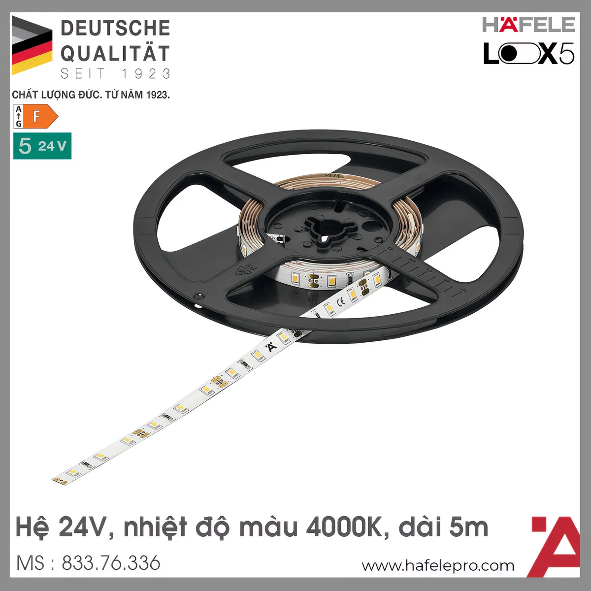 Đèn Led Dây 24V Loox5 Hafele 833.76.336