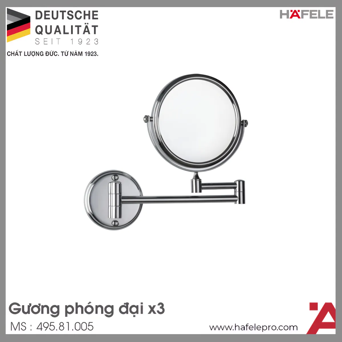 Gương Phóng Đại Hafele 495.81.005