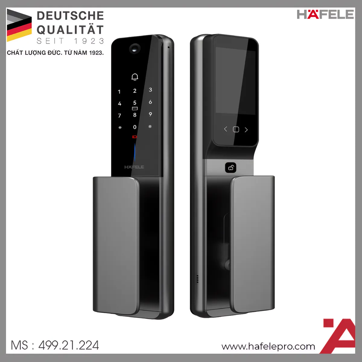 Khóa Điện Tử Horizon PP2501W Hafele 499.21.224