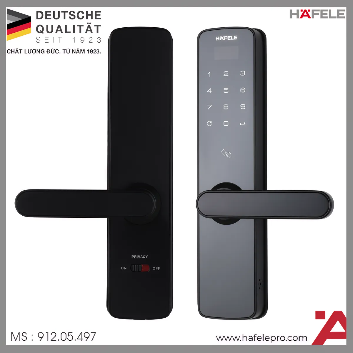 Khóa Điện Tử DL7000 Hafele 912.05.497