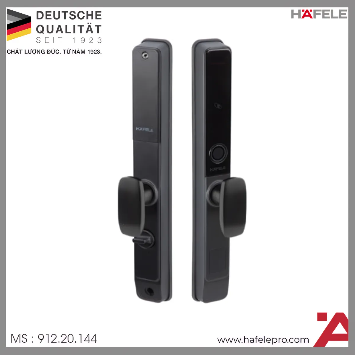 Khóa Điện Tử Cửa Nhôm Trượt DL6600 Hafele 912.20.144