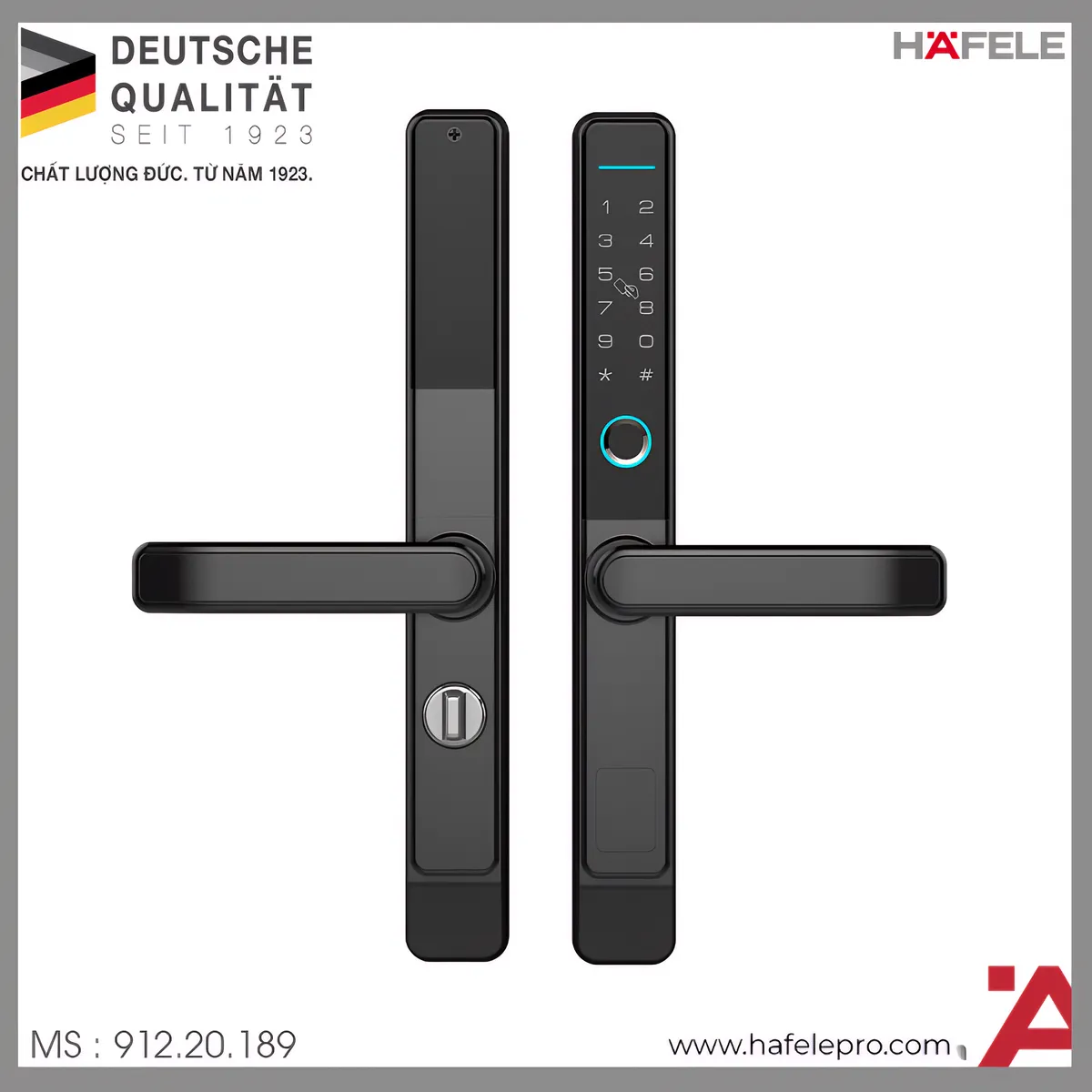 Khóa Điện Tử DL6600-SL Hafele 912.20.189