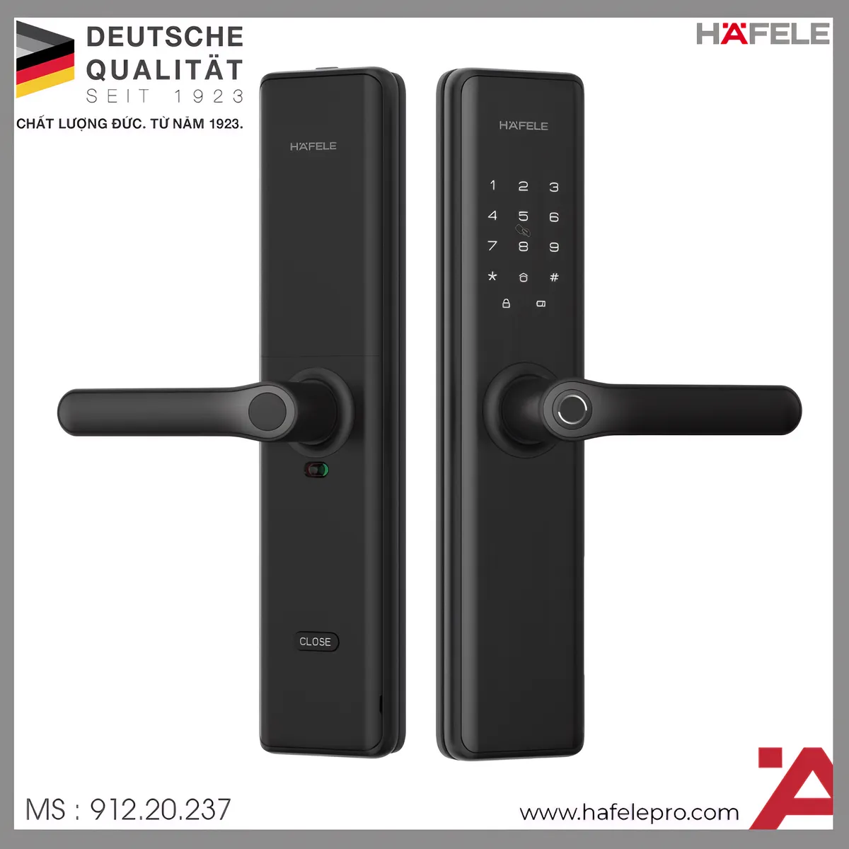 Khóa Điện Tử DL7600 Hafele 912.20.237
