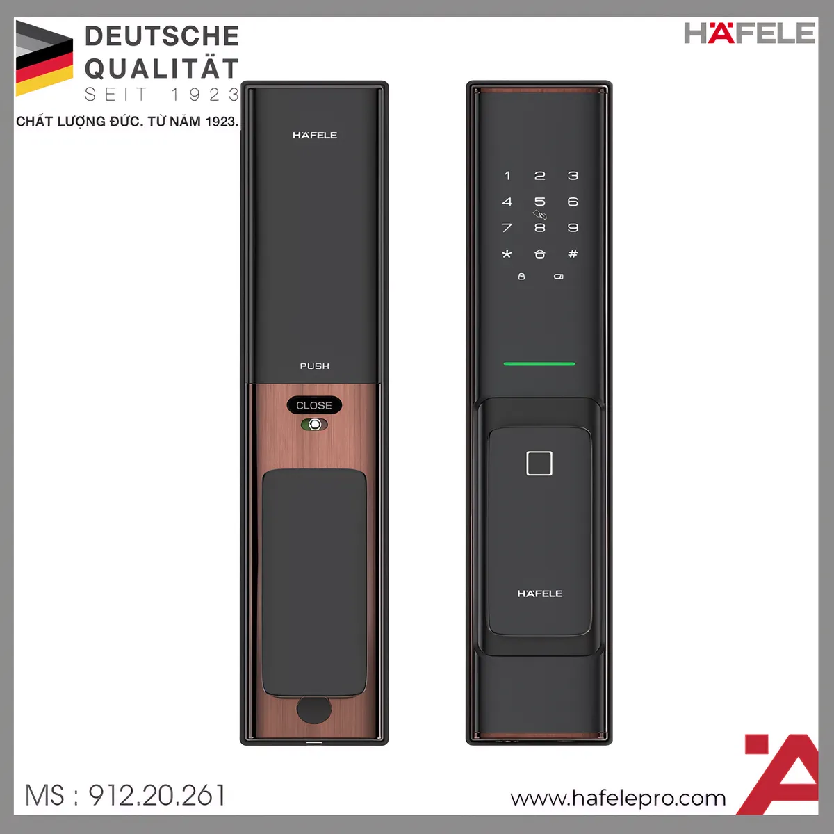 Khóa Điện Tử PP8100 Hafele 912.20.261