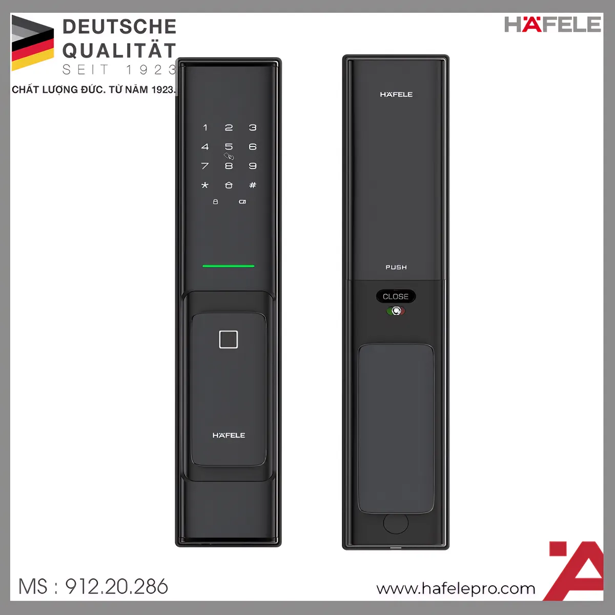 Khóa Điện Tử PP8100 Hafele 912.20.286