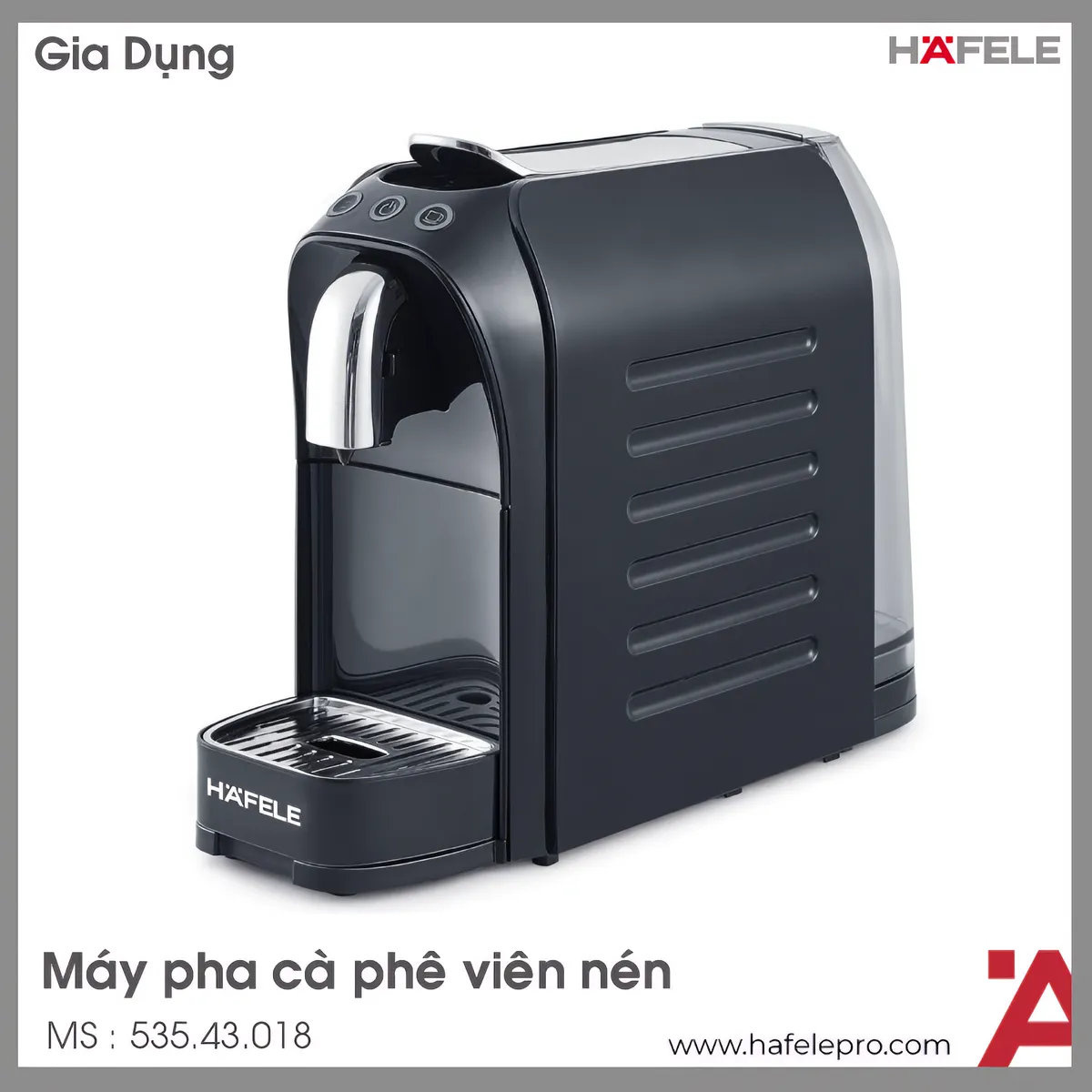 Máy Pha Cà Phê Dạng Viên HE-BMM018 Hafele 535.43.018