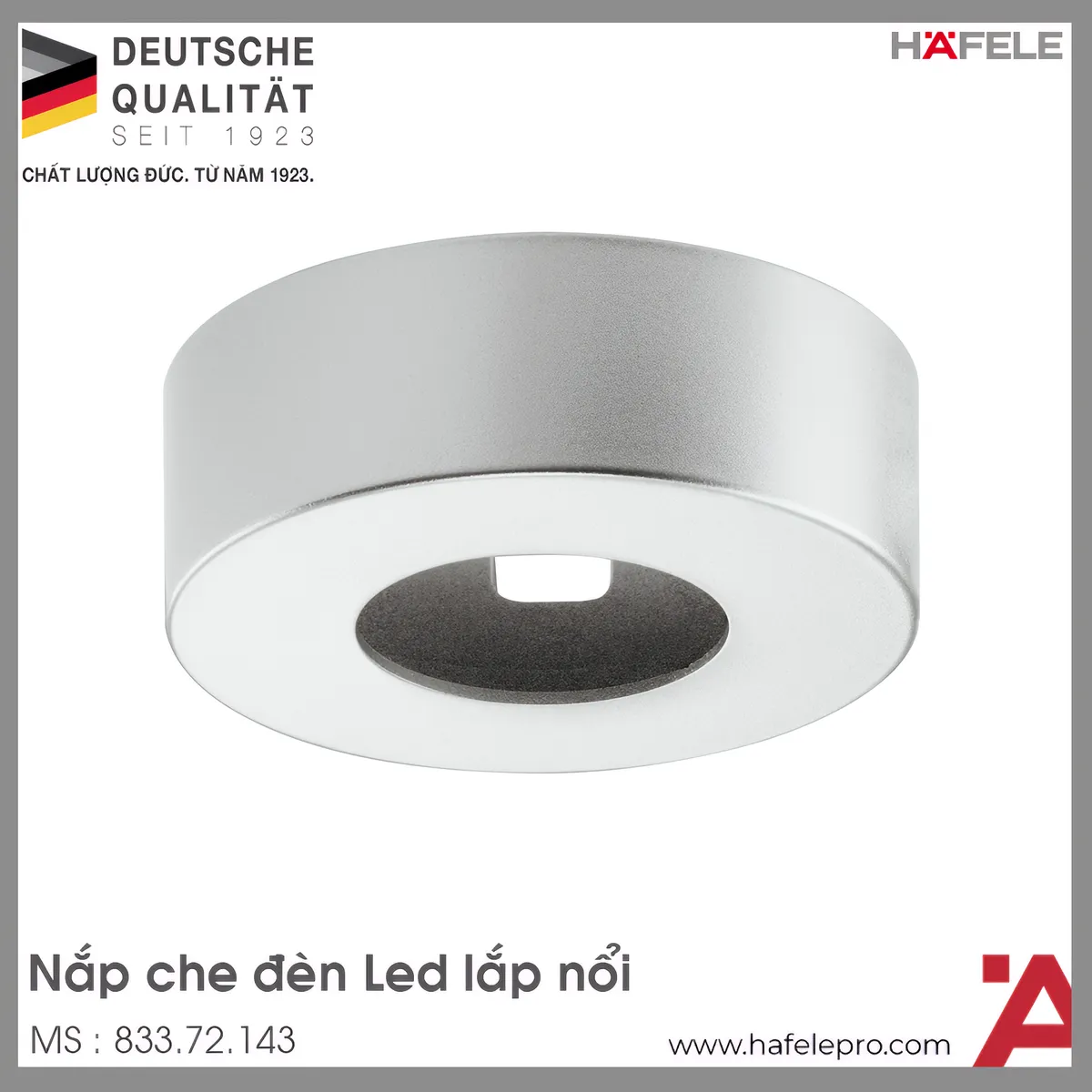 Nắp Che Lắp Nổi Cho Đèn Led Hafele 833.72.143