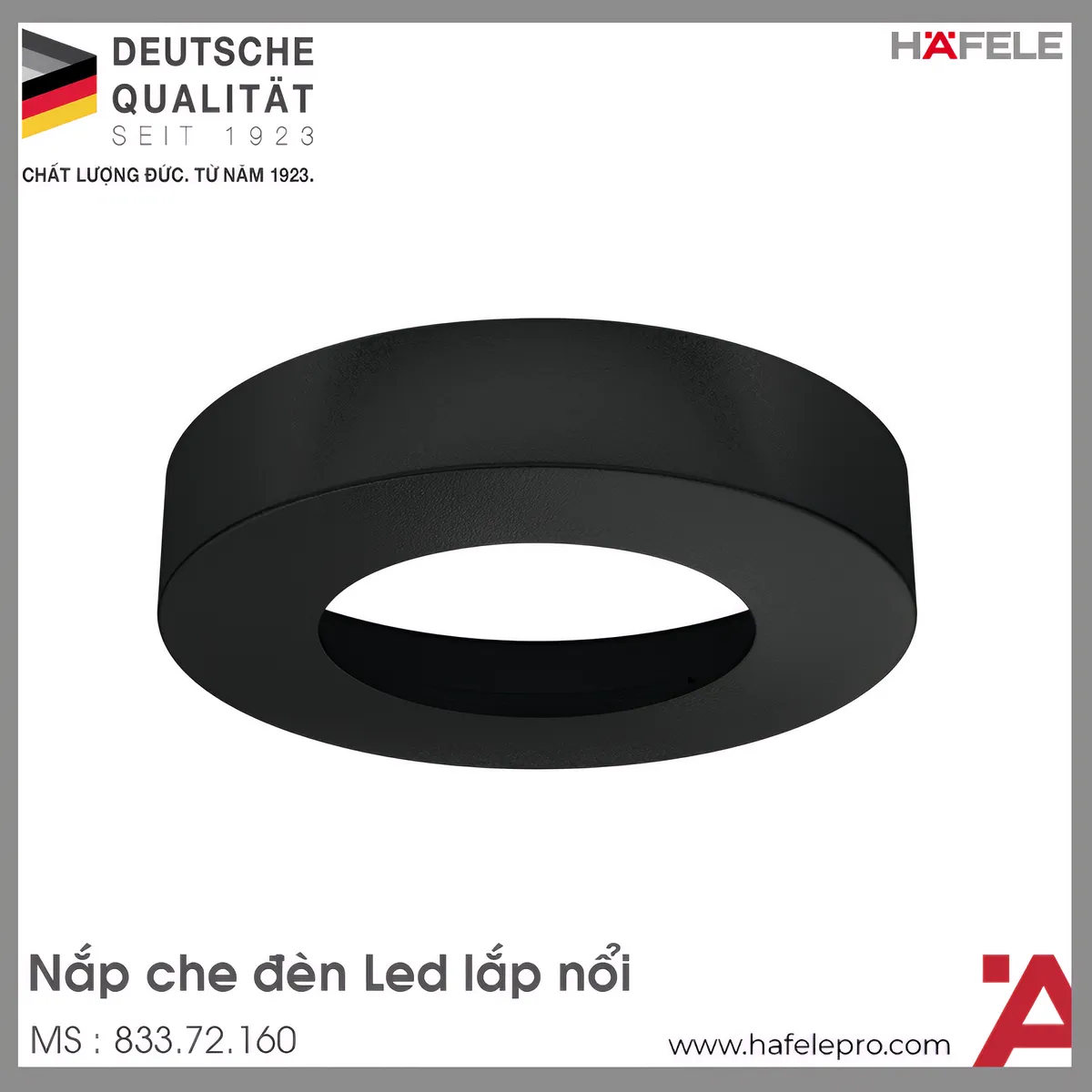Nắp Che Cho Đèn Led Lắp Nổi Hafele 833.72.160