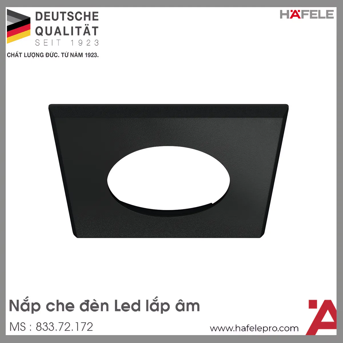 Nắp Che Cho Đèn LED Lắp Âm Hafele 833.72.172