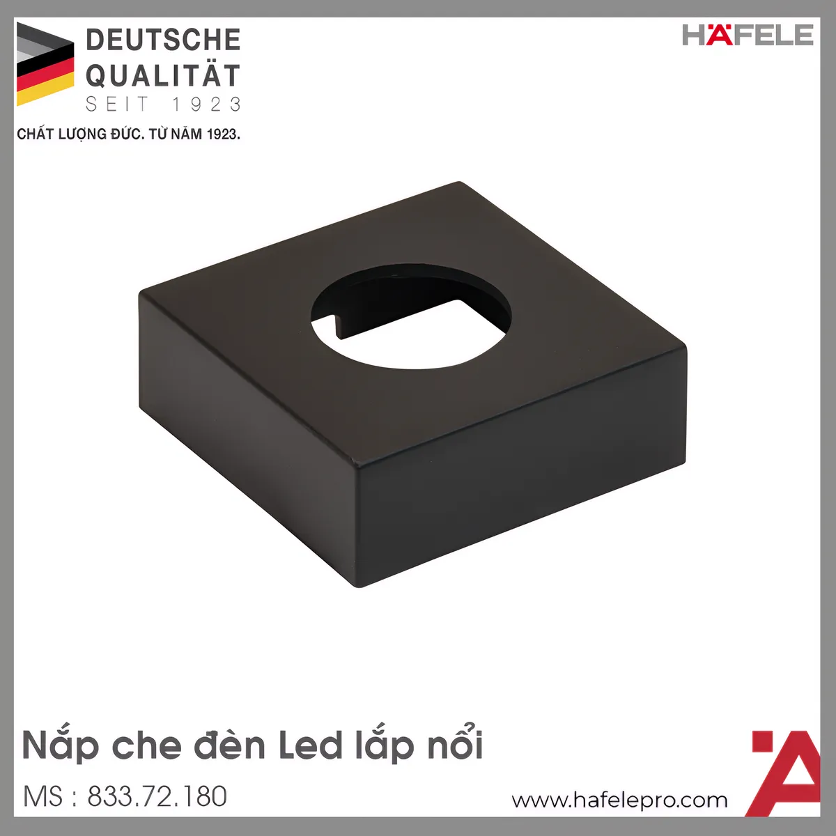 Nắp Che Lắp Nổi Cho Đèn Led Hafele 833.72.180