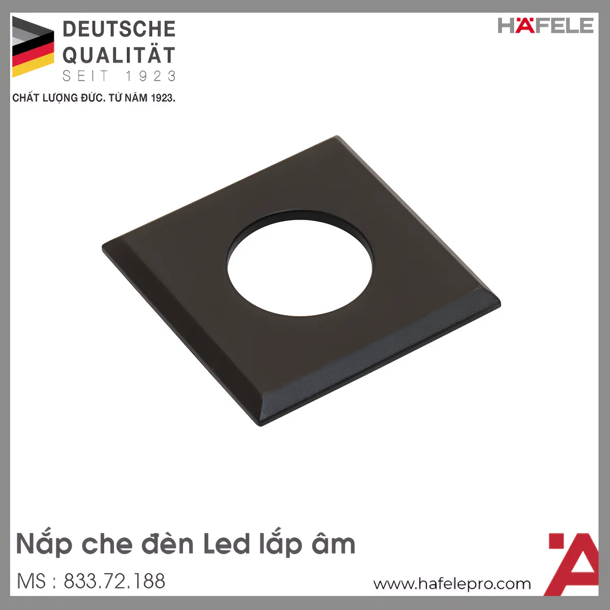Nắp Che Lắp Âm Cho Đèn Led Hafele 833.72.188