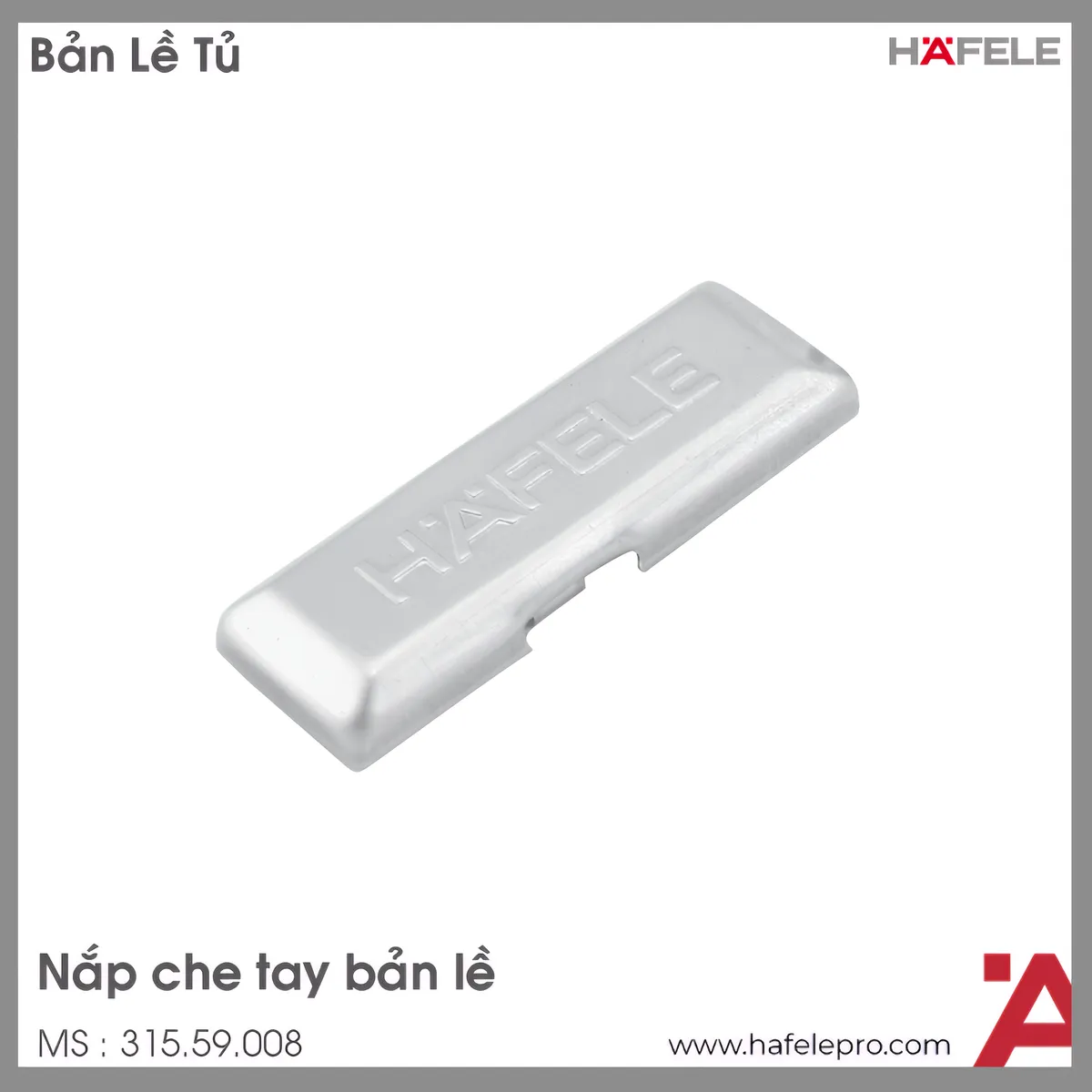 Nắp Che Tay Bản Lề Metalla SM Hafele 315.59.008