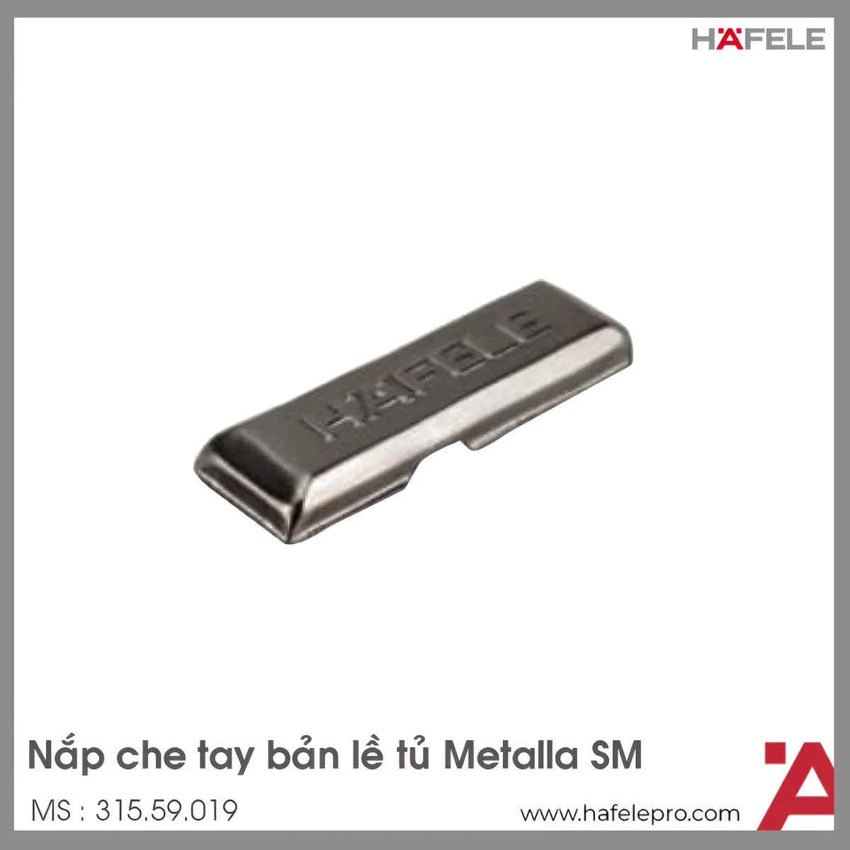 Nắp Che Tay Bản Lề Metalla SM 35mm Hafele 315.59.019