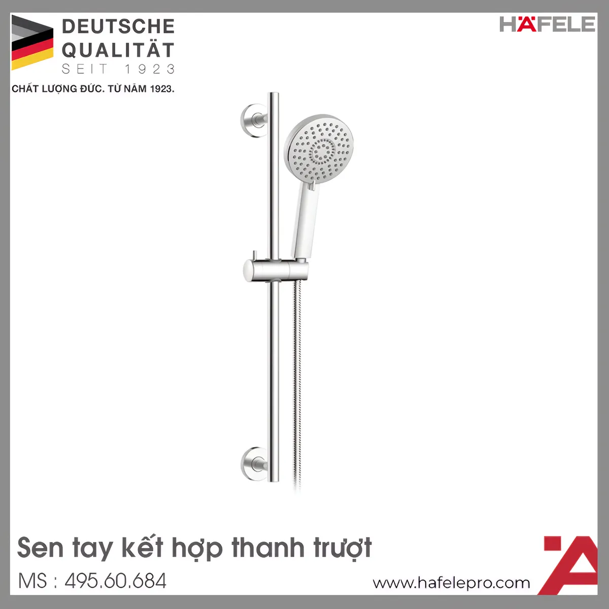Bộ Sen Tay Airsense 120R Kết Hợp Thanh Trượt Hafele 495.60.684
