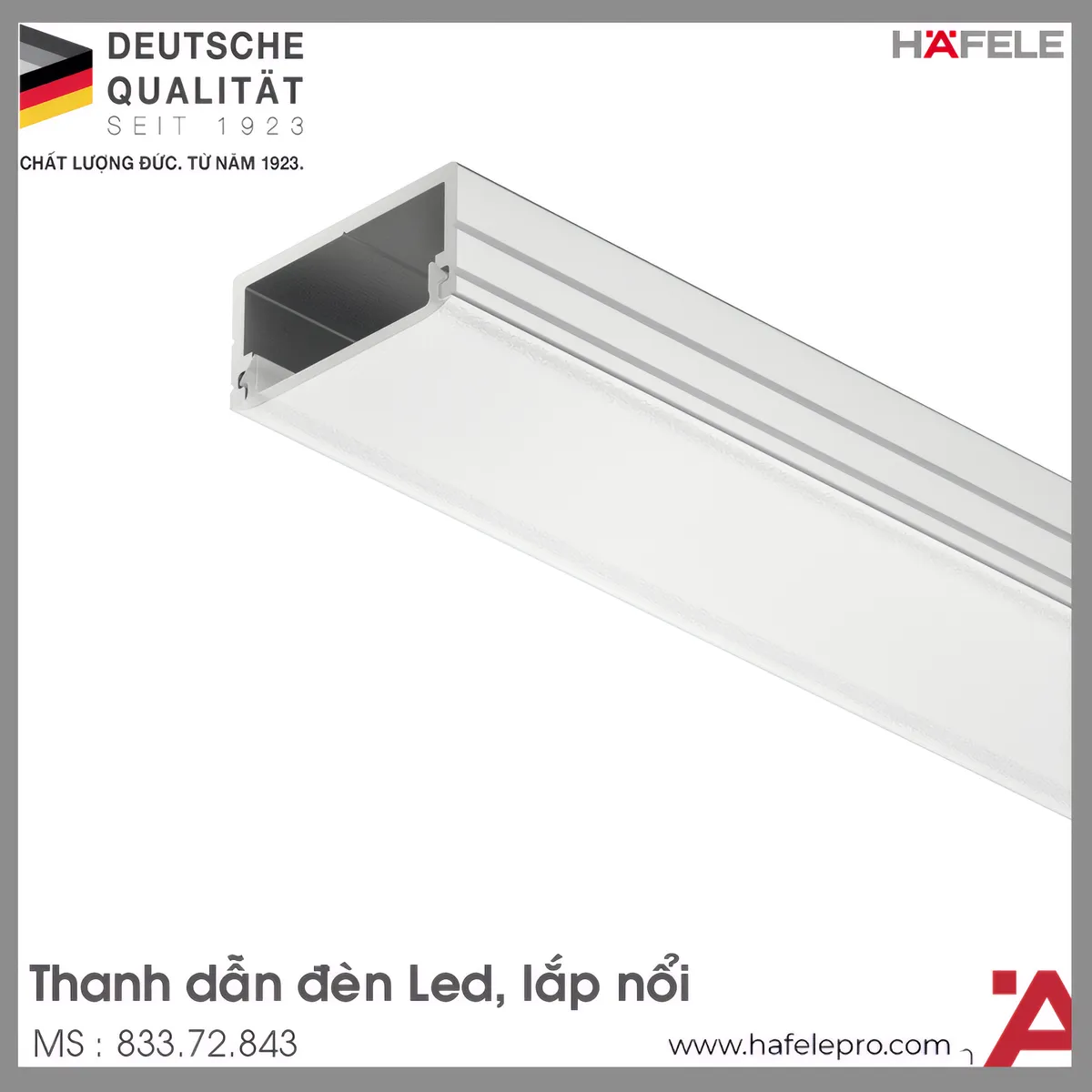 Thanh Dẫn Đèn Led Lắp Nổi Hafele 833.72.843