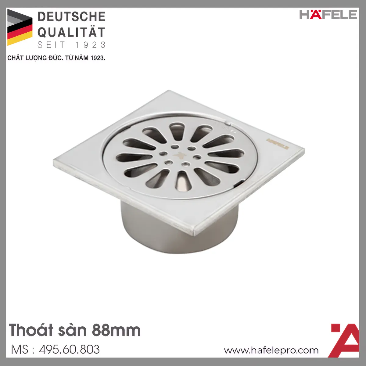 Thoát Sàn 88mm Hafele 495.60.803